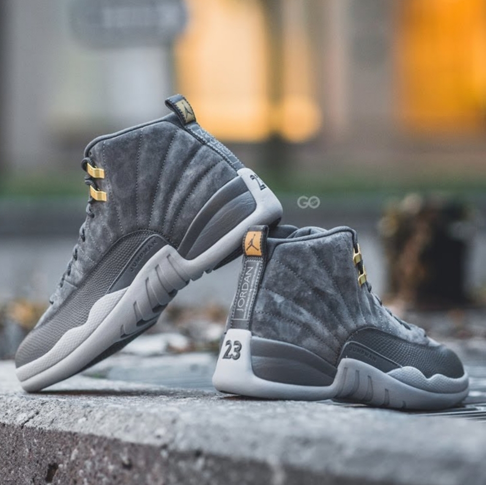 Jordan 12 wolf gray